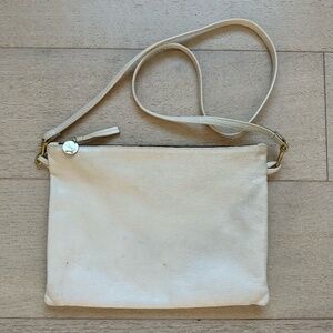 Clare V Sac Bretelle in Cream - Ivory - Off-White READ description please